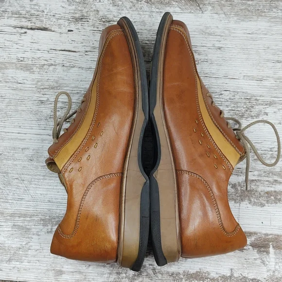 🟪Sz 43 Bed Stu Brown Leather Lace Up Oxford - Picture 10 of 16